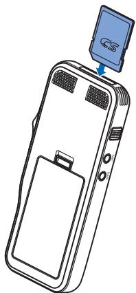 PHILIPS DVT2510 - Insérer et éjecter la carte mémoire - 1