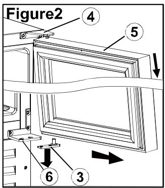 CLIMADIFF CLS130 - Reversing the door: - 2