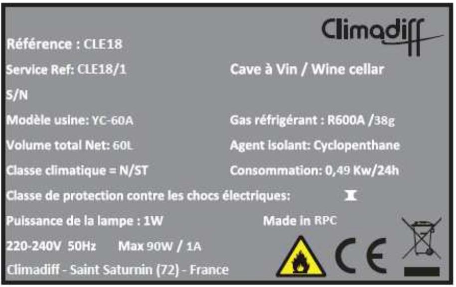 CLIMADIFF CLS130 - 2^ TECHNISCHE DATEN - 1
