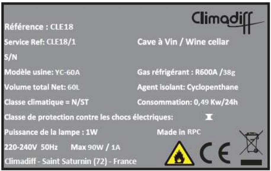 CLIMADIFF CLS130 - 2° CHARACTERÍSTICAS TÉCNICAS - 1