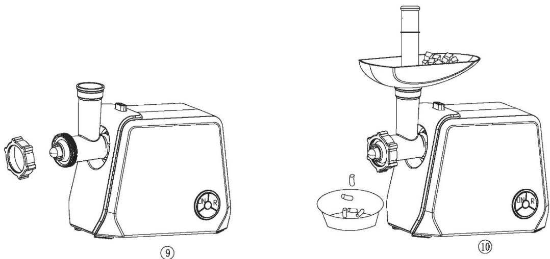 BRANDT KM1554B - c) Utilisation de l'accessoire à kebbé - 1