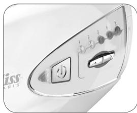 BABYLISS IPL HOMELIGHT SENSOR G960E - Yoğunluk seviyesini seçme - 1
