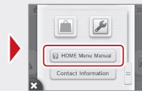 NINTENDO MINI CLASSICS - HOME Menu electronic manual - 2