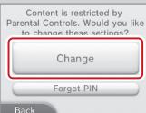 NINTENDO 6 - Changing or removing restrictions - 3