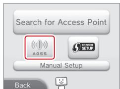 NINTENDO 6 - Setup using AOSSTM - 2