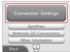 NINTENDO 6 - Configure your Internet settings - 1
