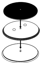 AUDIO TECHNICA AT-LP120-USB - Assembling the Turntable Platter and Slip Mat - 1