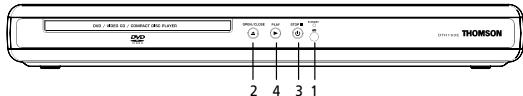 THOMSON DTH 220 E - Commandes en façade - 1