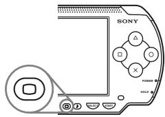 SONY PSP SLIM & LITE - Appuyez sur la touche écran. - 1