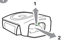 SAGEM EASY 110,MV - De printer aansluiten - 4