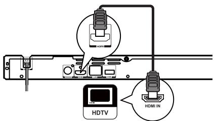 TOSHIBA BDX1300KE - Connect to the HDMI Jack - 1