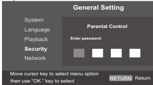 TOSHIBA BDX1300KE - - [Parental Control] - 1