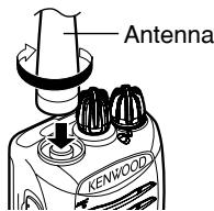 KENWOOD TK-2000 - INSTALLING THE ANTENNA - 1