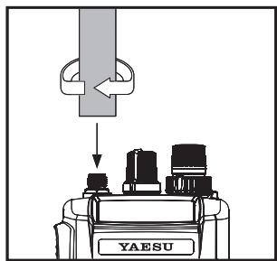YAESU FT-60 - Installation de l'antenne - 1