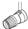DENON PMA1600 - Connexion des cables d'enceinte - 3