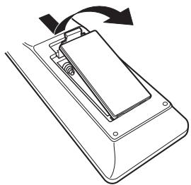 DENON PMA1600 - Insertion des piles - 1