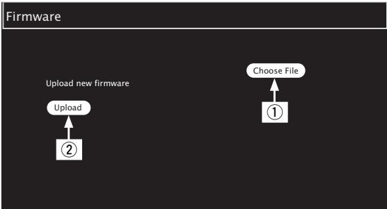 DENON PMA1600 - Cliquez sur ④ à partir de l' étape 5 pour la "Web control function". (p. 62) - 2