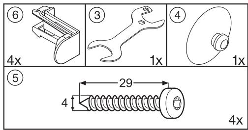 MIELE KWT 6321 - Cotes d'encastrement - 1