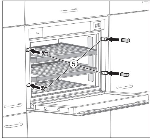 MIELE KWT 6321 - Installation de la cave à vin - 6