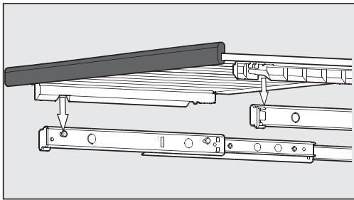 MIELE KWT 6321 - Déplacer les clayettes en bois - 2