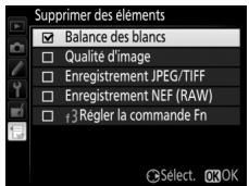NIKON D7500 - Sélectionnez les éléments. - 2