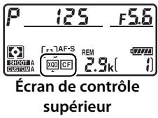 NIKON D7500 - Icônes des cartes mémoire - 1
