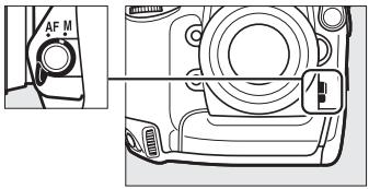NIKON D7500 - Sélecteur du mode de mise au point - 1