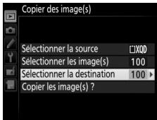 NIKON D7500 - Choisissez sélectionner la destination. - 2