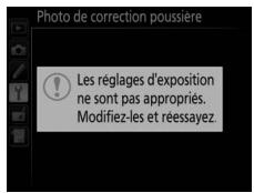 NIKON D7500 - Acquérez les données de référence de correction de la poussière. - 1
