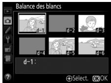 NIKON D7500 - Sélectionnez un pré-réglage. - 2