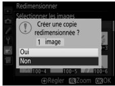 NIKON D7500 - Enregistrez les copies redimensionnées. - 1