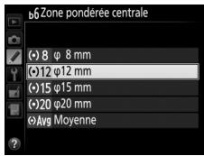 NIKON D7500 - B6: zone pondérée centrale - 1