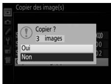 NIKON D7500 - Copiez les images. mettez en surbrillance copier les image(s)? et appuyez sur ^ - 3