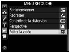 NIKON D7500 - Menu retouche - 1
