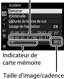 NIKON D7500 - Calcul de la durée de la vidéo finale - 1