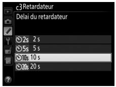 NIKON D7500 - C2: Temporisation du mode veille - 4