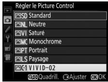 NIKON D7500 - Enregistrez les modifications et quittez. - 1