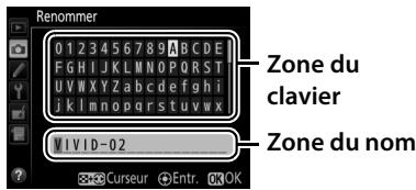 NIKON D7500 - Donnez un nom au picture control. - 1