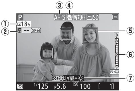 NIKON D7500 - Affichage en mode de visée écran : visée écran photo - 1