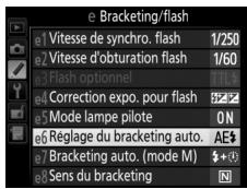 NIKON D7500 - Bracketing de l'exposition et du flash - 1