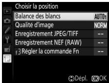 NIKON D7500 - Positionnez le nouvel élément. - 2