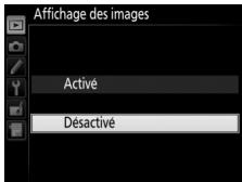 NIKON D7500 - Affichez les options. - 2
