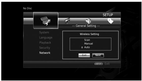 YAMAHA BD-A1040 - ■ Wireless connection setting - 3