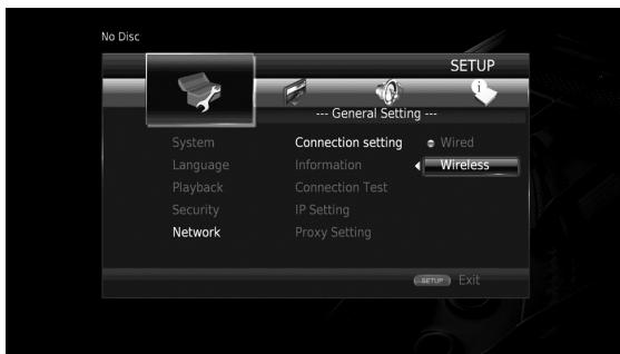 YAMAHA BD-A1040 - ■ Configuration de connexion sans fil - 1