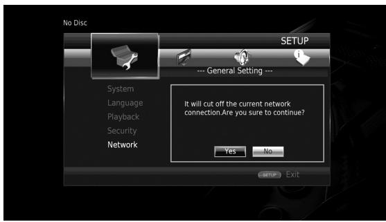 YAMAHA BD-A1040 - Impostazione connessione wireless - 2