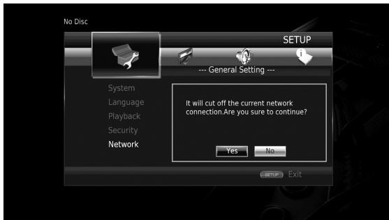 YAMAHA BD-A1040 - Einstellung der Drahtlosverbindung - 2