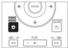 PIONEER BDP-170 - Lorsque la lecture est arrêtée, affichez la page Home Menu. - 1