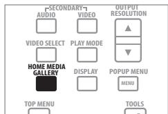 PIONEER BDP-170 - Appuyez sur HOME MEDIA GALLERY pour afficher la page Home Media Gallery. - 1