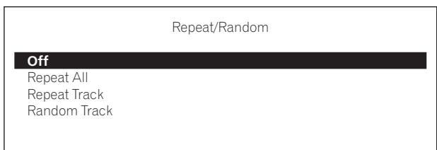 PIONEER BDP-170 - Lecture dans un ordre aléatoire (Lecture aléatoire) - 4