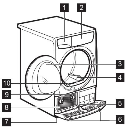 FAURE FDP7203PZ - Description de l'appareil - 1